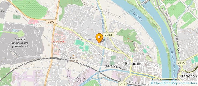 localisation de l'entreprise MONSIEUR CATALIN CONDRACHE  BEAUCAIRE