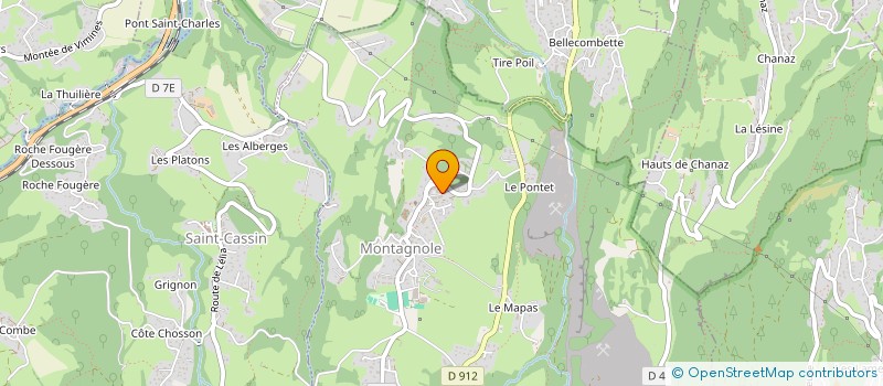 localisation de l'entreprise MONSIEUR CATALIN-CONSTANTIN MUSOIU  MONTAGNOLE