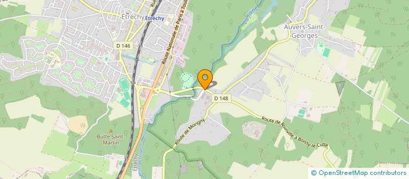 localisation de l'entreprise MONSIEUR CATALIN COVALSCHII  AUVERS-SAINT-GEORGES