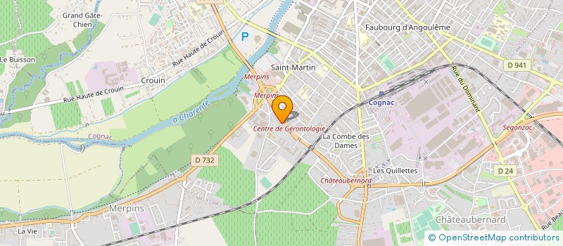 localisation de l'entreprise MONSIEUR CATALIN DAN MARCHIS à COGNAC
