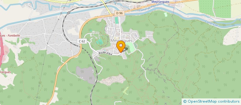 localisation de l'entreprise MONSIEUR CATALIN DANCIU  MEYRARGUES