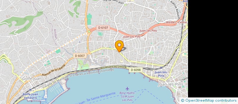 localisation de l'entreprise MONSIEUR CATALIN DANIEL MOROIANU à ANTIBES