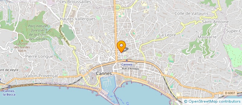 localisation de l'entreprise MONSIEUR CATALIN MEIROSU  CANNES