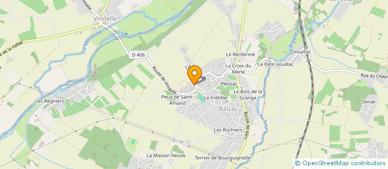 localisation de l'entreprise MONSIEUR CATALIN MORARU à BALZAC