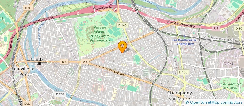 localisation de l'entreprise MONSIEUR CATALIN NAUMOV à CHAMPIGNY-SUR-MARNE
