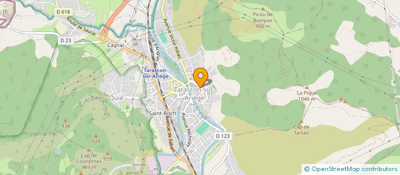 localisation de l'entreprise MONSIEUR CATALIN OCTAVRAN AVRAM à TARASCON-SUR-ARIEGE