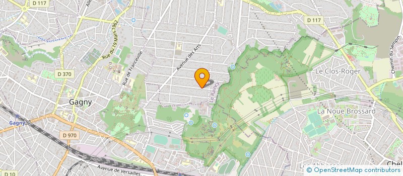 localisation de l'entreprise MONSIEUR CATALIN PAL  MONTFERMEIL