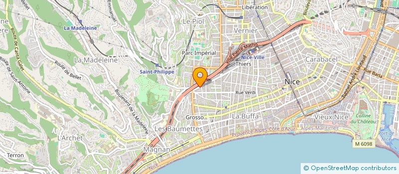 localisation de l'entreprise MONSIEUR CATALIN SALAV  NICE