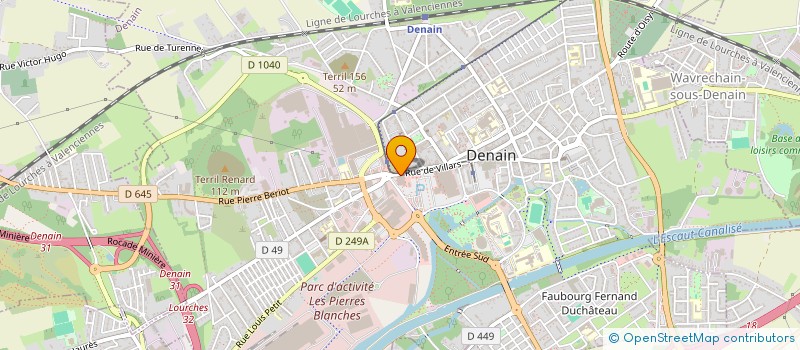 localisation de l'entreprise MONSIEUR CATALIN STANESCU  DENAIN