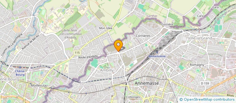 localisation de l'entreprise MONSIEUR CATALIN-STEFAN NAHERNEAC  ANNEMASSE