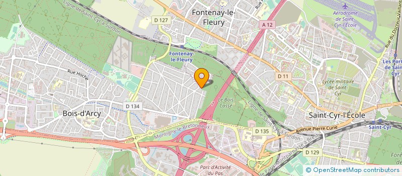 localisation de l'entreprise MONSIEUR CATALIN TOADER  BOIS-D'ARCY