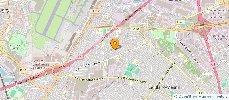 localisation de l'entreprise MONSIEUR CATALIN TULGARA à LE BLANC-MESNIL