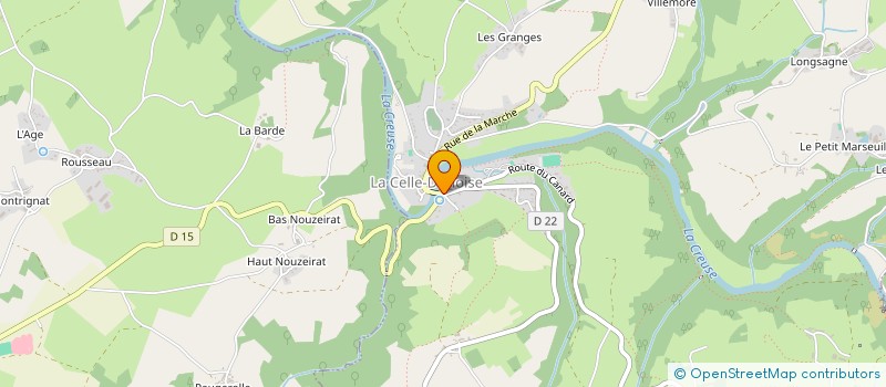 localisation de l'entreprise MONSIEUR CATHAL QUIGG à LA CELLE-DUNOISE