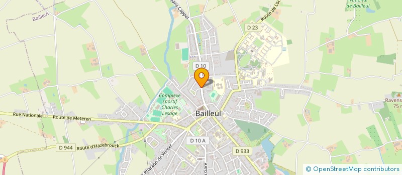 localisation de l'entreprise MONSIEUR CATHAL STEPHENS à BAILLEUL