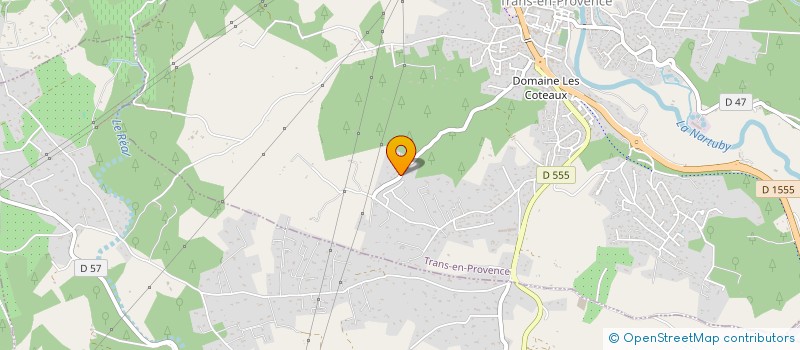 localisation de l'entreprise MONSIEUR CATHERINE BULEON à TRANS-EN-PROVENCE