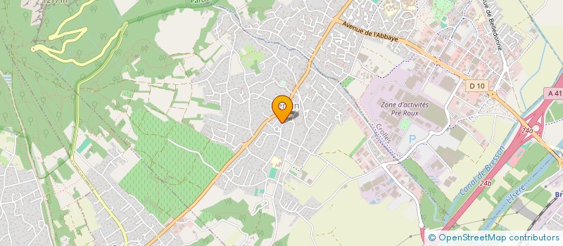 localisation de l'entreprise MONSIEUR CATHERINE FERRARA  BERNIN