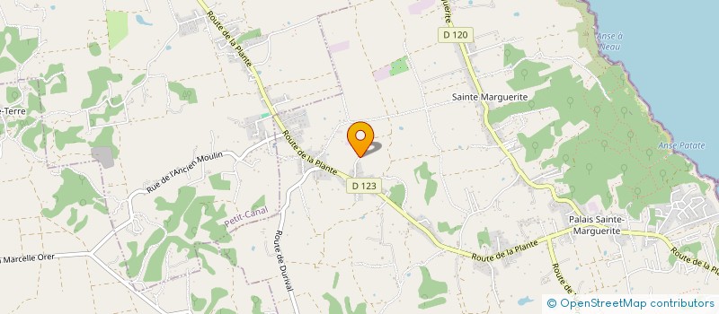 localisation de l'entreprise MONSIEUR CATRICE SINNAN  LE MOULE