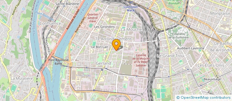 localisation de l'entreprise MONSIEUR CAUA MEIRA DO NASCIMENTO  LYON