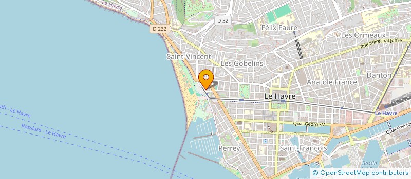 localisation de l'entreprise MONSIEUR CAVIT TULCA  LE HAVRE