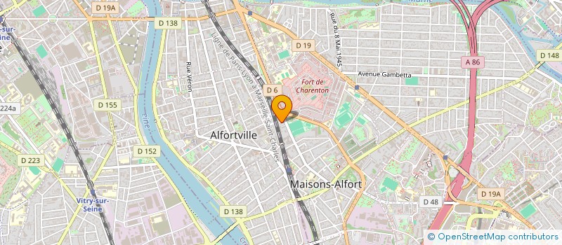 localisation de l'entreprise MONSIEUR CAYAN ULUCAN  MAISONS-ALFORT