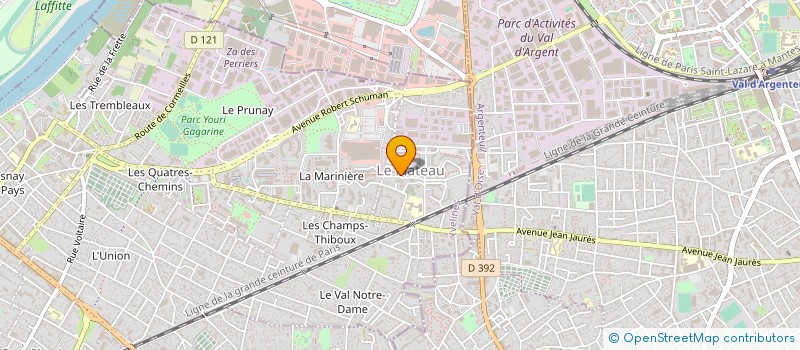 localisation de l'entreprise MONSIEUR CAYME BAKHA  SARTROUVILLE