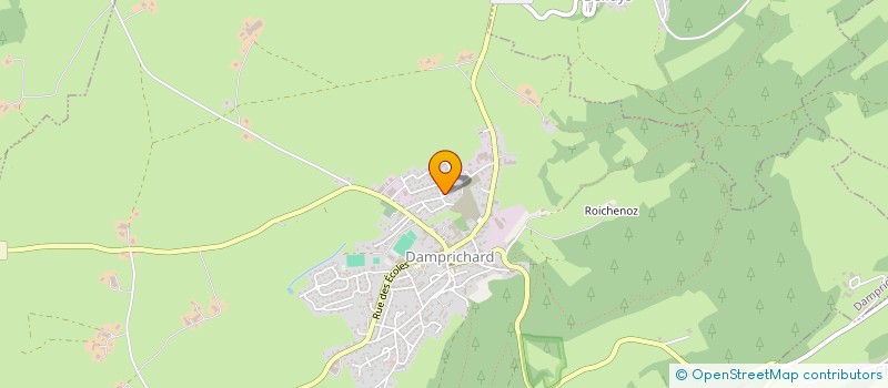 localisation de l'entreprise MONSIEUR CEBASTIEN CAILHOL  DAMPRICHARD