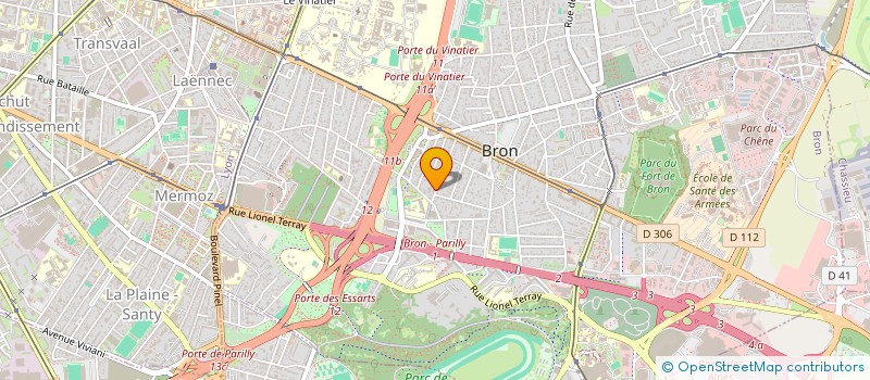 localisation de l'entreprise MONSIEUR CEBRAIL AKSOY  BRON