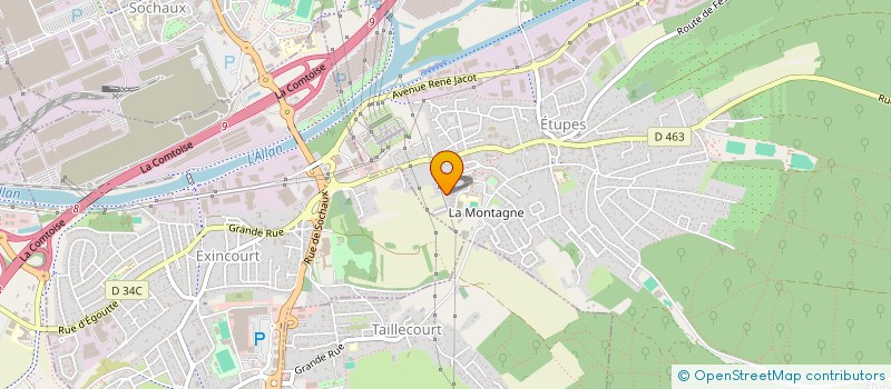 localisation de l'entreprise MONSIEUR CEBRAIL CAKAL  ETUPES