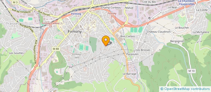 localisation de l'entreprise MONSIEUR CEBRAIL ERSOY  FIRMINY