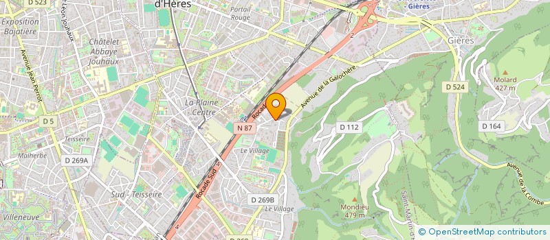 localisation de l'entreprise MONSIEUR CEBREROS FRANCISCO RODRIGO  SAINT-MARTIN-D'HERES