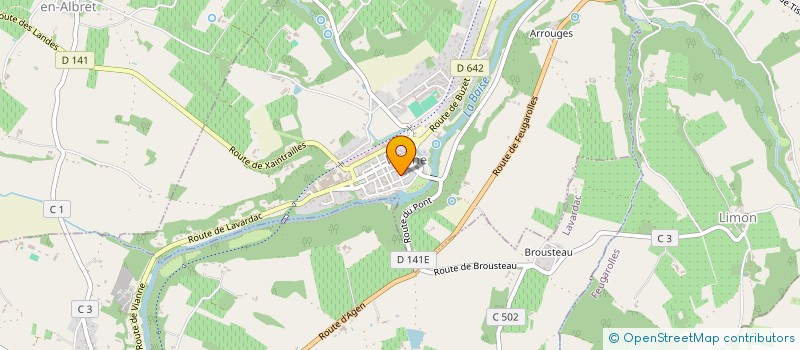 localisation de l'entreprise MONSIEUR CECIL TONIN  VIANNE