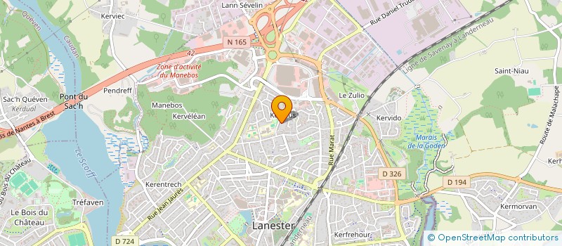 localisation de l'entreprise MONSIEUR CECILE MASSON  LANESTER