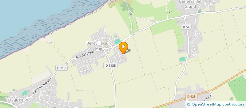 localisation de l'entreprise MONSIEUR CECILIEN COUPARD à PETIT-CAUX