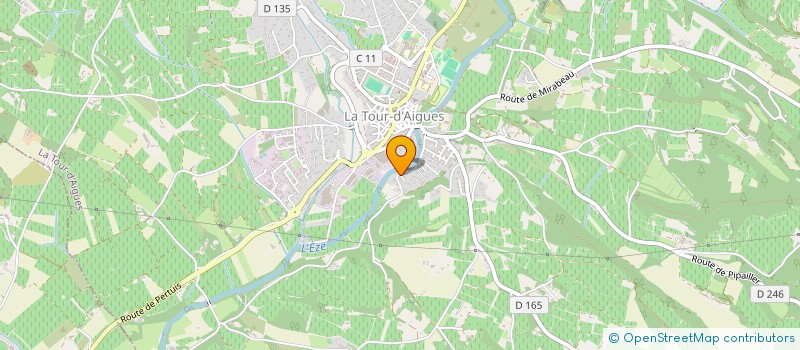 localisation de l'entreprise MONSIEUR CECILIO CABRERA  LA TOUR-D'AIGUES