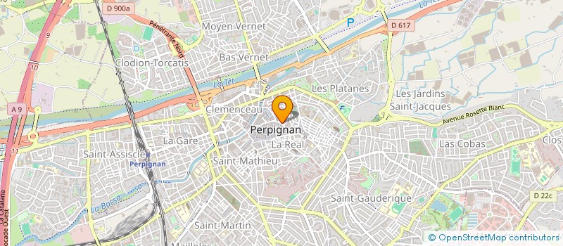 localisation de l'entreprise MONSIEUR CECILIO ESTEBAN à PERPIGNAN
