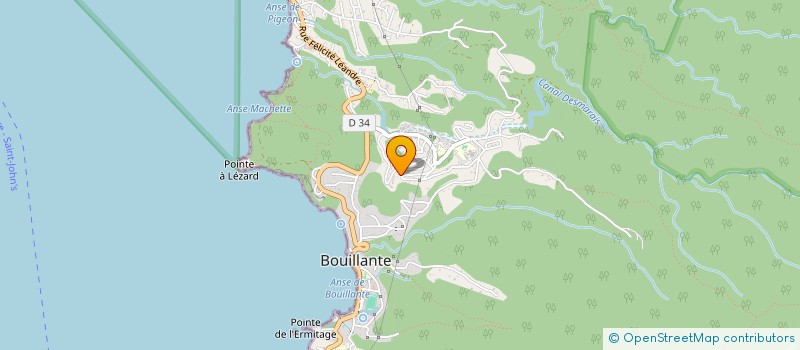localisation de l'entreprise MONSIEUR CEDRIC ABENAQUI à BOUILLANTE