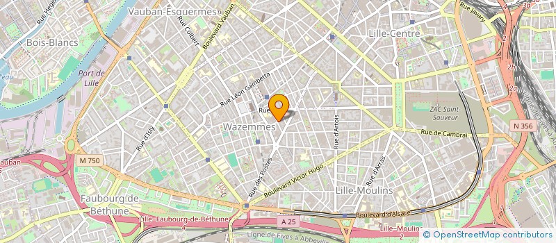 localisation de l'entreprise MONSIEUR CEDRIC ABT à LILLE