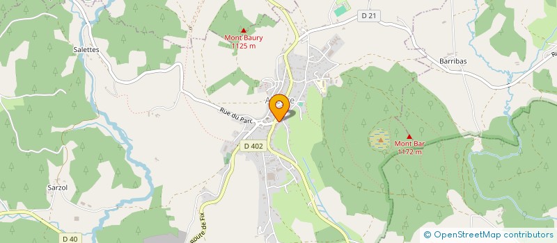 localisation de l'entreprise MONSIEUR CEDRIC ALBA  ALLEGRE