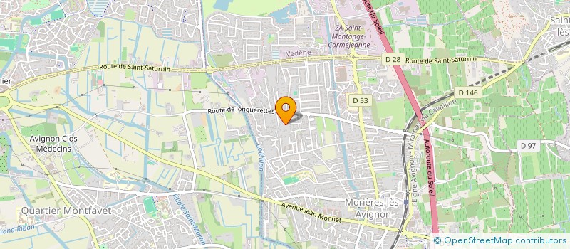 localisation de l'entreprise MONSIEUR CEDRIC ALBERCA  MORIERES-LES-AVIGNON