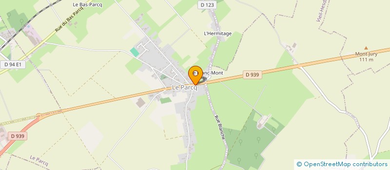 localisation de l'entreprise MONSIEUR CEDRIC ALBERT ANDRE LEDOUX  LE PONCHEL