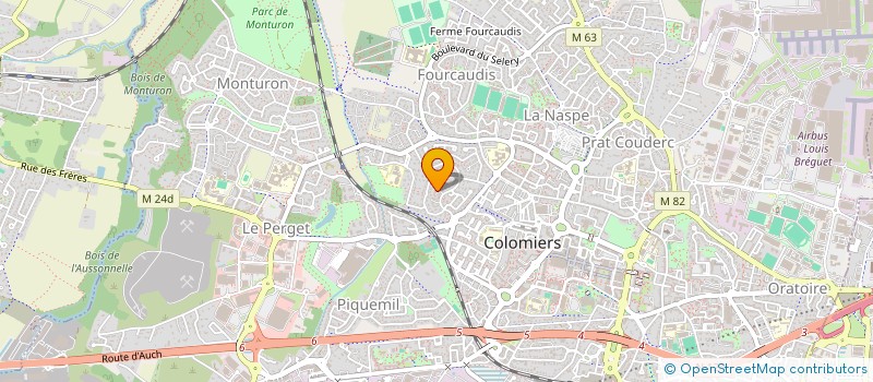 localisation de l'entreprise MONSIEUR CEDRIC ALESINA à COLOMIERS