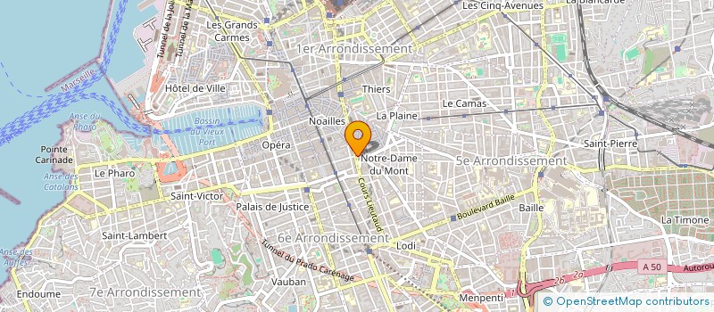 localisation de l'entreprise MONSIEUR CEDRIC ALFIERO à MARSEILLE