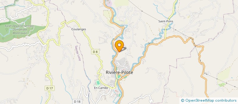 localisation de l'entreprise MONSIEUR CEDRIC ALIXE à RIVIERE-PILOTE
