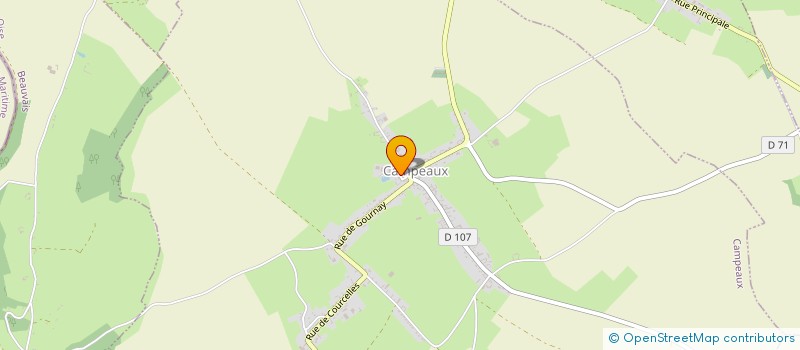 localisation de l'entreprise MONSIEUR CEDRIC ALLARD  FORMERIE