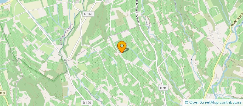 localisation de l'entreprise MONSIEUR CEDRIC ALLEMAND  LA TOUR-D'AIGUES