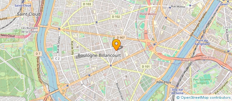 localisation de l'entreprise MONSIEUR CEDRIC ALLEMANN à BOULOGNE-BILLANCOURT