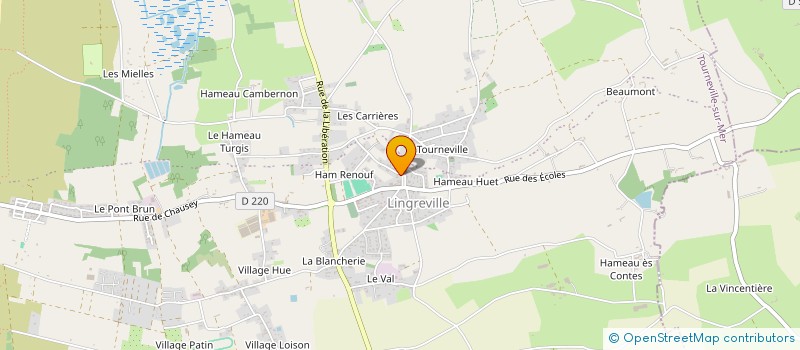 localisation de l'entreprise MONSIEUR CEDRIC ALTADILL  TOURNEVILLE-SUR-MER