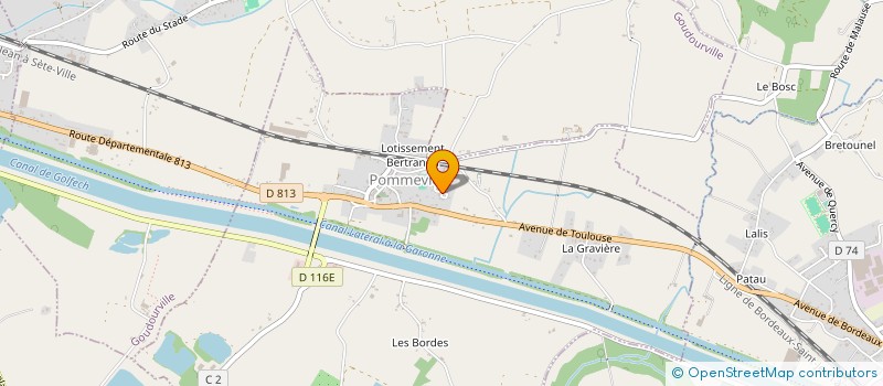 localisation de l'entreprise MONSIEUR CEDRIC AMIAUD  POMMEVIC