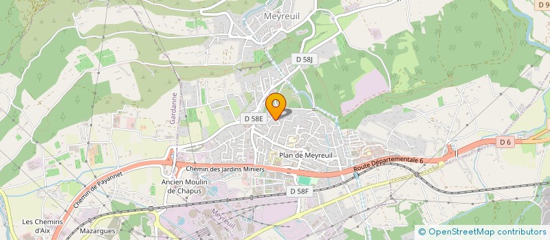 localisation de l'entreprise MONSIEUR CEDRIC AMMANNATI  MEYREUIL