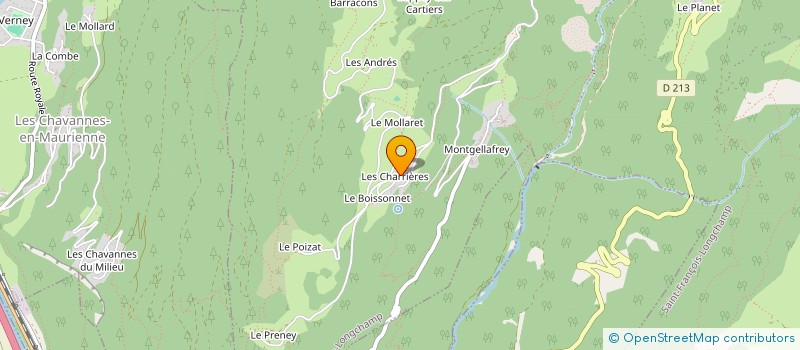 localisation de l'entreprise MONSIEUR CEDRIC ANDRE  SAINT FRANCOIS LONGCHAMP